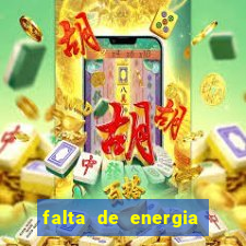 falta de energia em caucaia